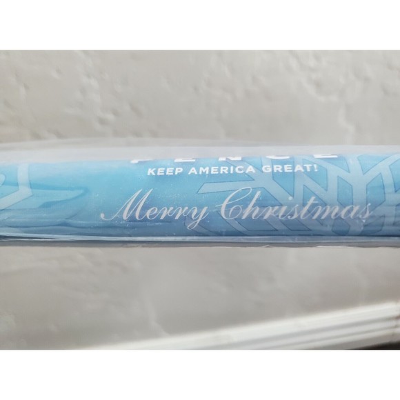 RARE Official Trump MAKE America GREAT AGAIN Snowflake❄ Christmas Wrapping Paper - Picture 6 of 6